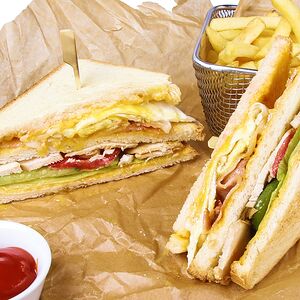 Сэндвич с куриным филе