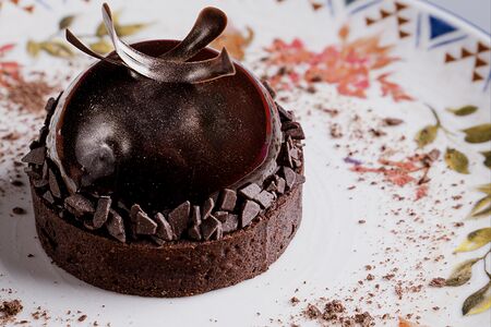 Шоколадный тарт