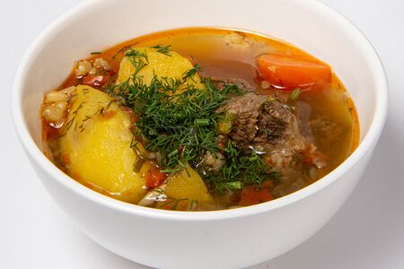 Шурпа с говядиной