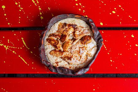 Хумус с курицей