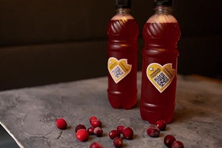 Морс клюквенный