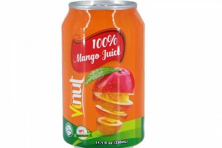 Сок Манго Vinut 100%, 330 мл
