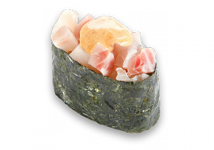 Суши острые с окунем