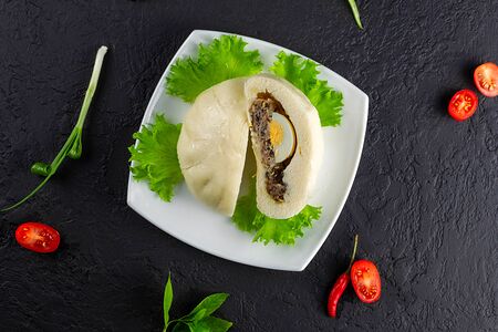 Рисовая булочка Бань бао