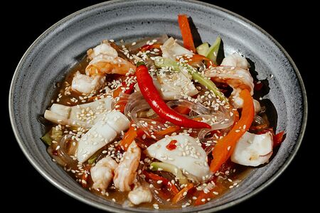 Boк с морепродуктами
