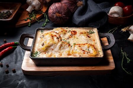 Кундюмы с белыми грибами