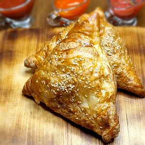 Самса сыр с зеленью