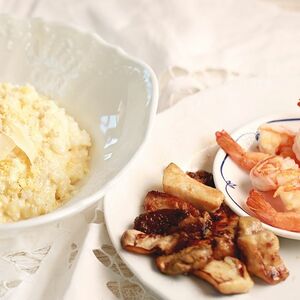 Ризотто с креветками