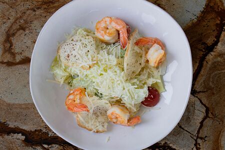 Цезарь с креветками