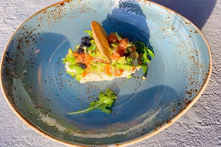 Тартар из лосося