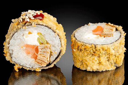 Темпура Маки Лосось и Тамаго