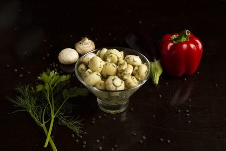 Грибочки под водочку