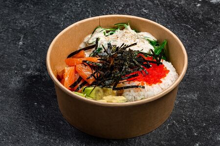 Поке с лососем