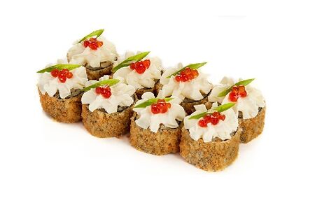 Унаги икура люкс темпура