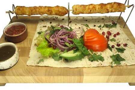 Люля-кебаб из курицы