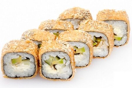 Ролл в темпуре с мидиями