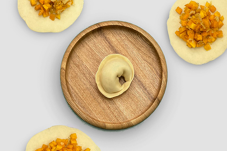 Мант с тыквой