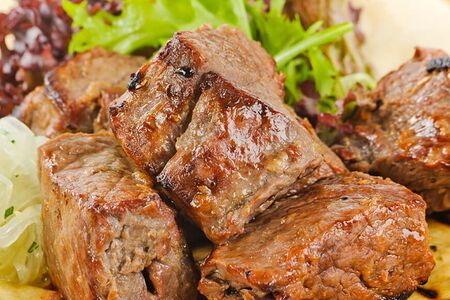 Шашлык из cвинoй мякоти