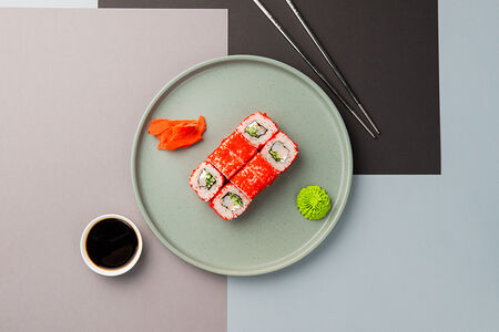 Ролл Калифорния с креветкой 8 шт