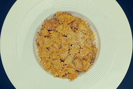 Паста Курица грибы