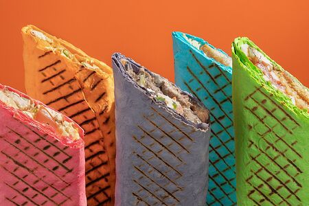 Red Шаурма в томатном лаваше