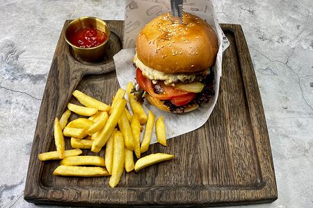 Бургер с говядиной