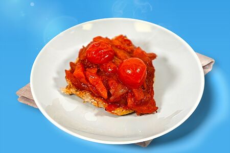 Эскалоп с овощами