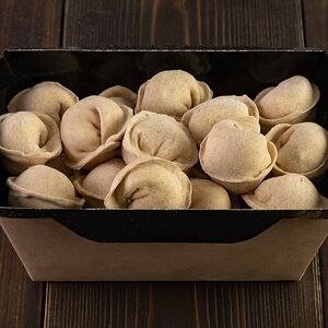 Ма-пельменья с курицей и сливками