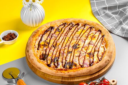 Пицца Барбекю с курицей