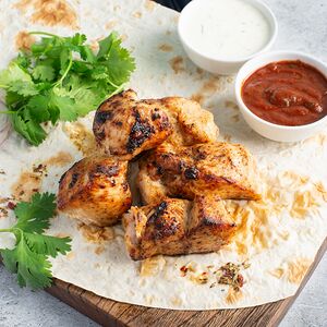 Шашлык из куриной грудки