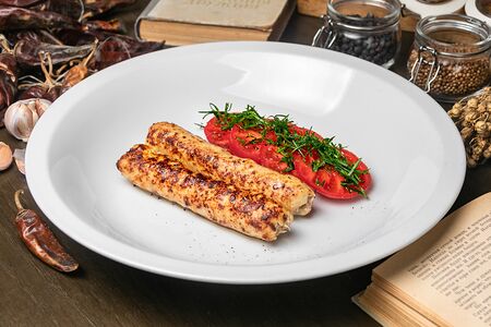 Люля из щуки и сахалинского гребешка