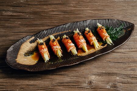 Татаки из лосося