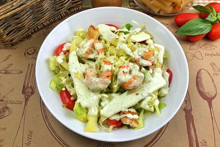 Цезарь с креветками