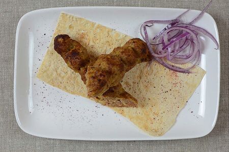 Люля-кебаб из свинины и говядины