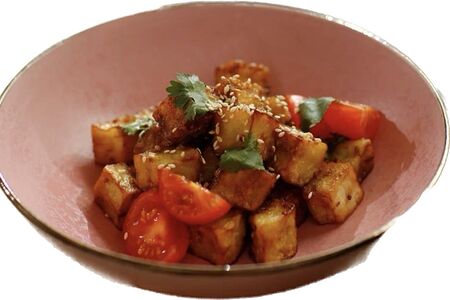 Салат с баклажанами