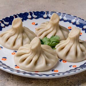 Хинкали с бараниной вареные