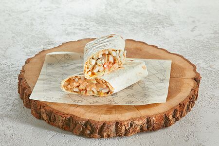 Шаверма по-тайски с курицей Hot