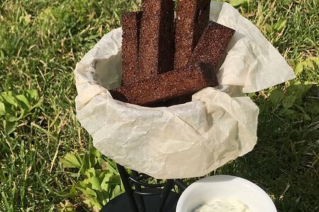 Горячие ржаные хлебцы