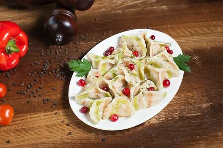 Пельмени Королевская креветка-курица