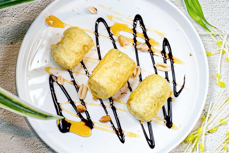 Бананы в тесте