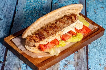 Кипрская пита со свининой