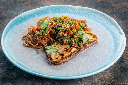 Стейк из баклажана