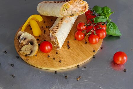 Грибная шаверма