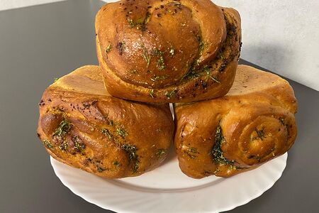 Хлеб чесночный