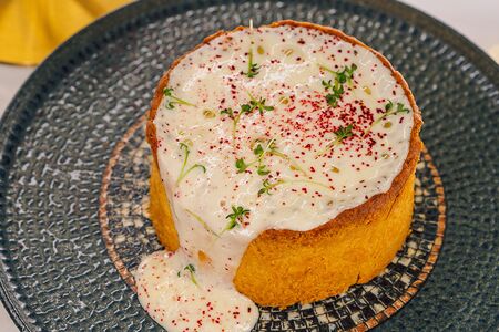 Киш с лисичками