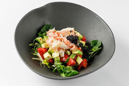 Салат с камчатским крабом