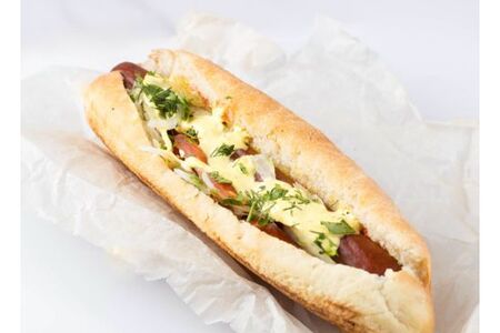 Молочный хот-дог