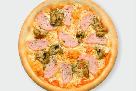 Пицца Ветчина и грибное рагу