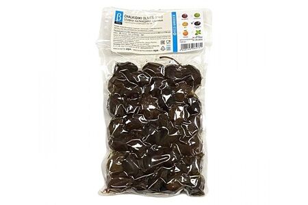 Оливки Халкидики греческие сушеные с косточкой