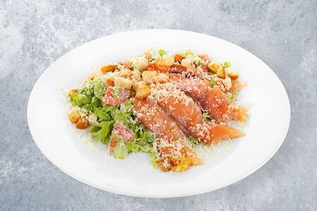 Цезарь с семгой